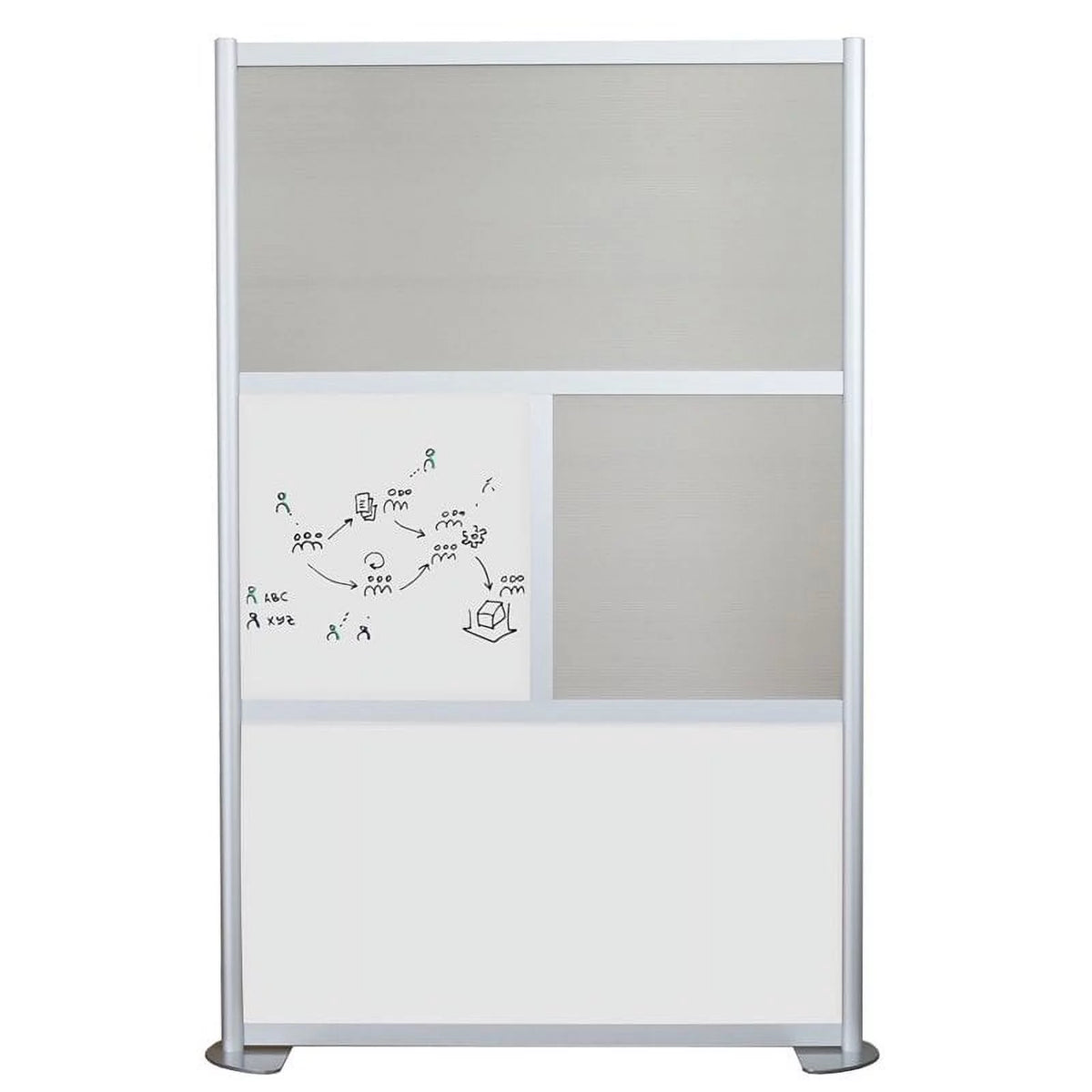 4 Panel Dry Erase Board Room Divider M559734