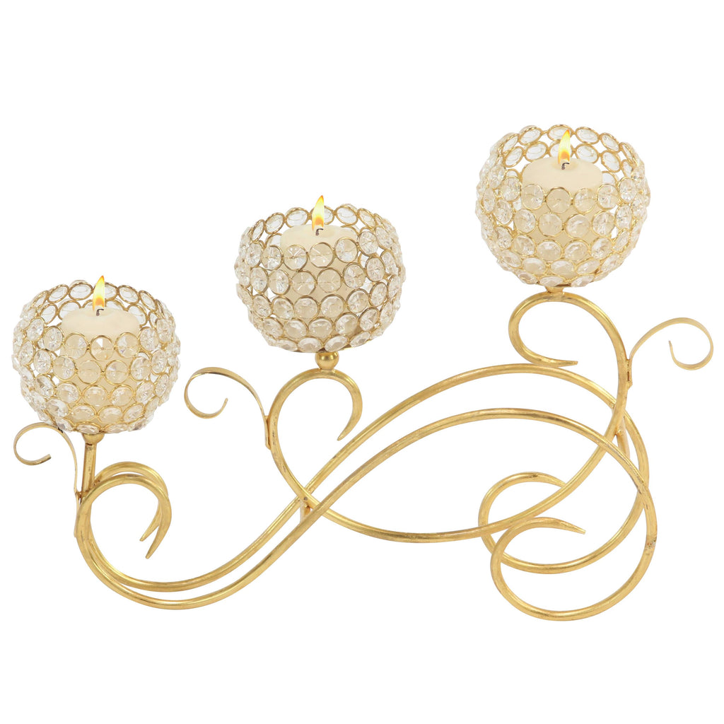 Gold-Tone Candle Holder Z964002