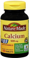 Calcium 500 mg Tablets 130 Tablets (Pack of 2) Q17552