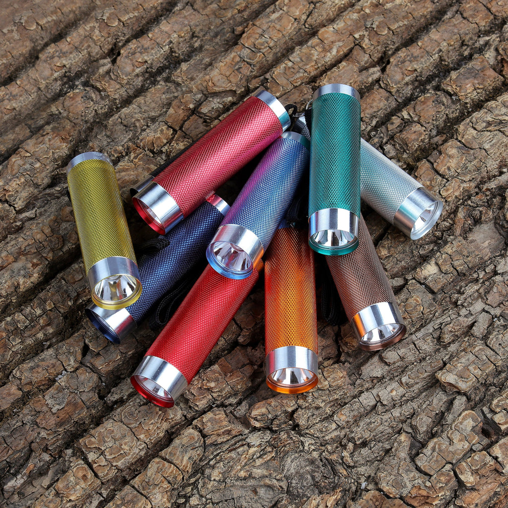 LED Flashlights 10-pack 50 Lumens Multicolor H664