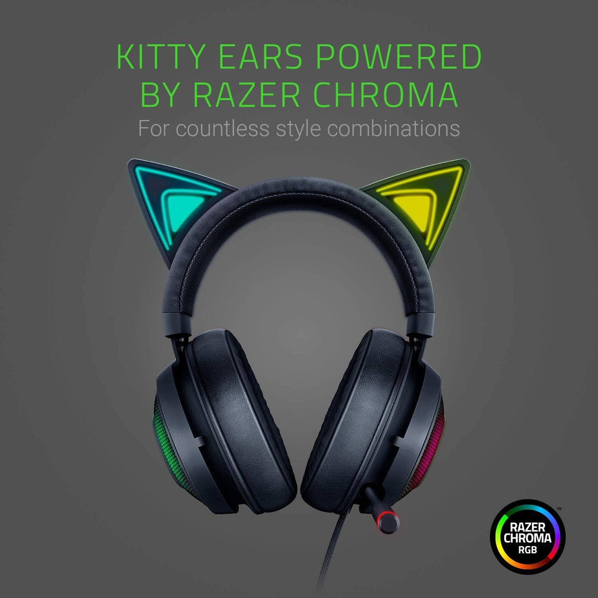 Black Over-Ear Headset Q560879