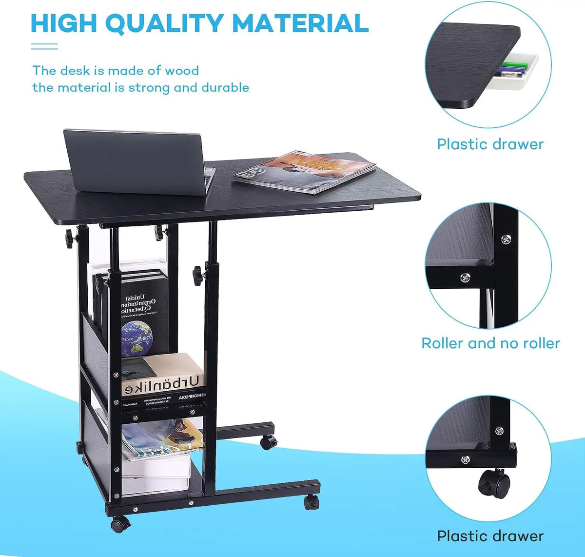 Height Adjustable Computer Desk Workstation F133579