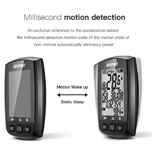 GPS Bike Computer Wireless Cycling Computer with ANT+ Function Bike Speedometers Cycle Computer with Bike Mount Y7908