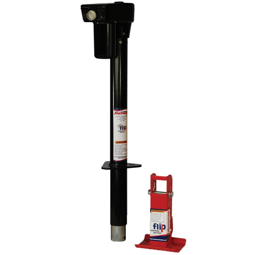 6x22 Flip Jack Foot with 2.25x22 Electric Jack J102