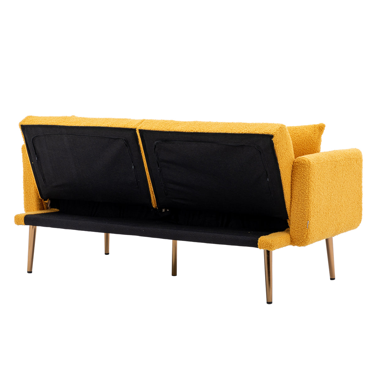 Yellow Velvet Sofa Loveseat Set C267720