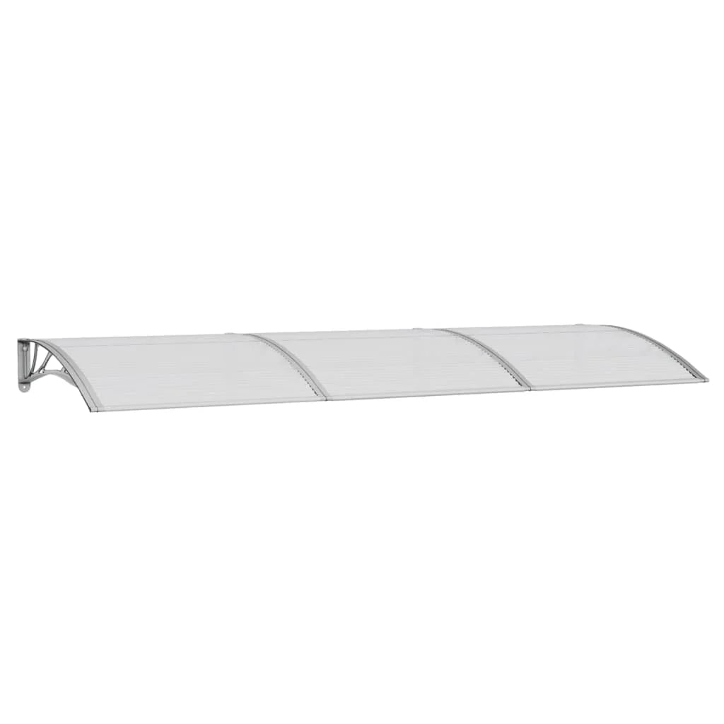 Gray Polycarbonate Door Canopy X532